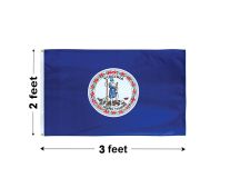 2'x3' Virginia Nylon Outdoor Flag